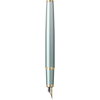 Ручка перьевая Parker IM Rituals F331, Green Gradient GT (Перо F)