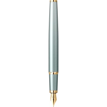 Ручка перьевая Parker IM Rituals F331, Green Gradient GT (Перо F)