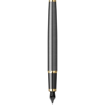 Перьевая ручка Parker IM Premium, Grey Core GT (Перо M)