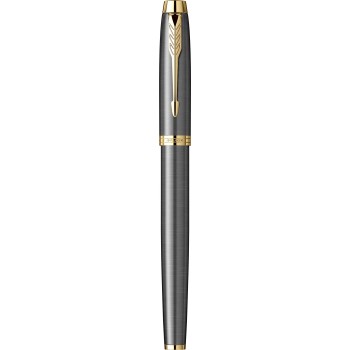 Перьевая ручка Parker IM Premium, Grey Core GT (Перо M)