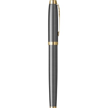 Перьевая ручка Parker IM Premium, Grey Core GT (Перо M)