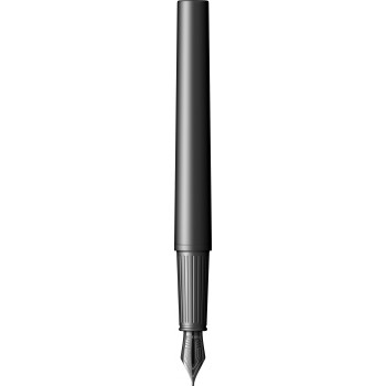 Ручка перьевая Parker Ingenuity Core F570, Matt Lacquer Black BT (Перо F)