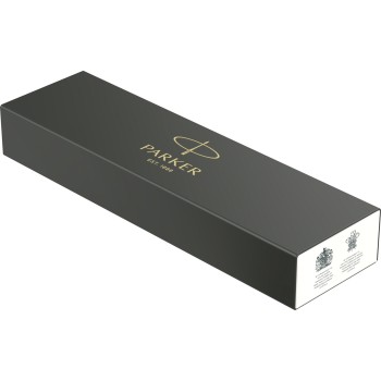 Подарочный набор: Ручка шариковая Parker Jotter Monochrome XL, Stainless Steel CT + Ежедневник Silver SS